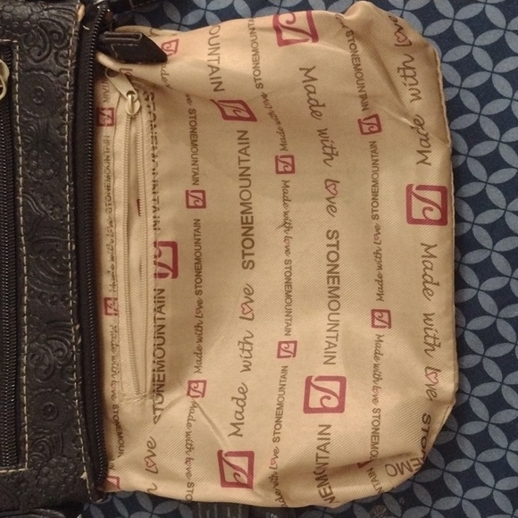 Stone Mountain Accessories Dark Brown Crossbody Bag - Picture 9 of 11